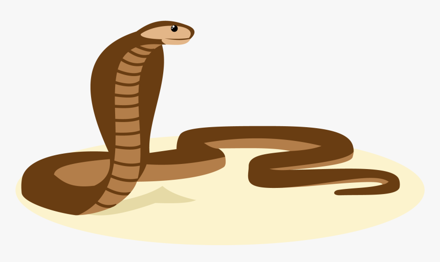 Snake Vector Reptile Cartoon Illustration - Snake Vector Png, Transparent Png