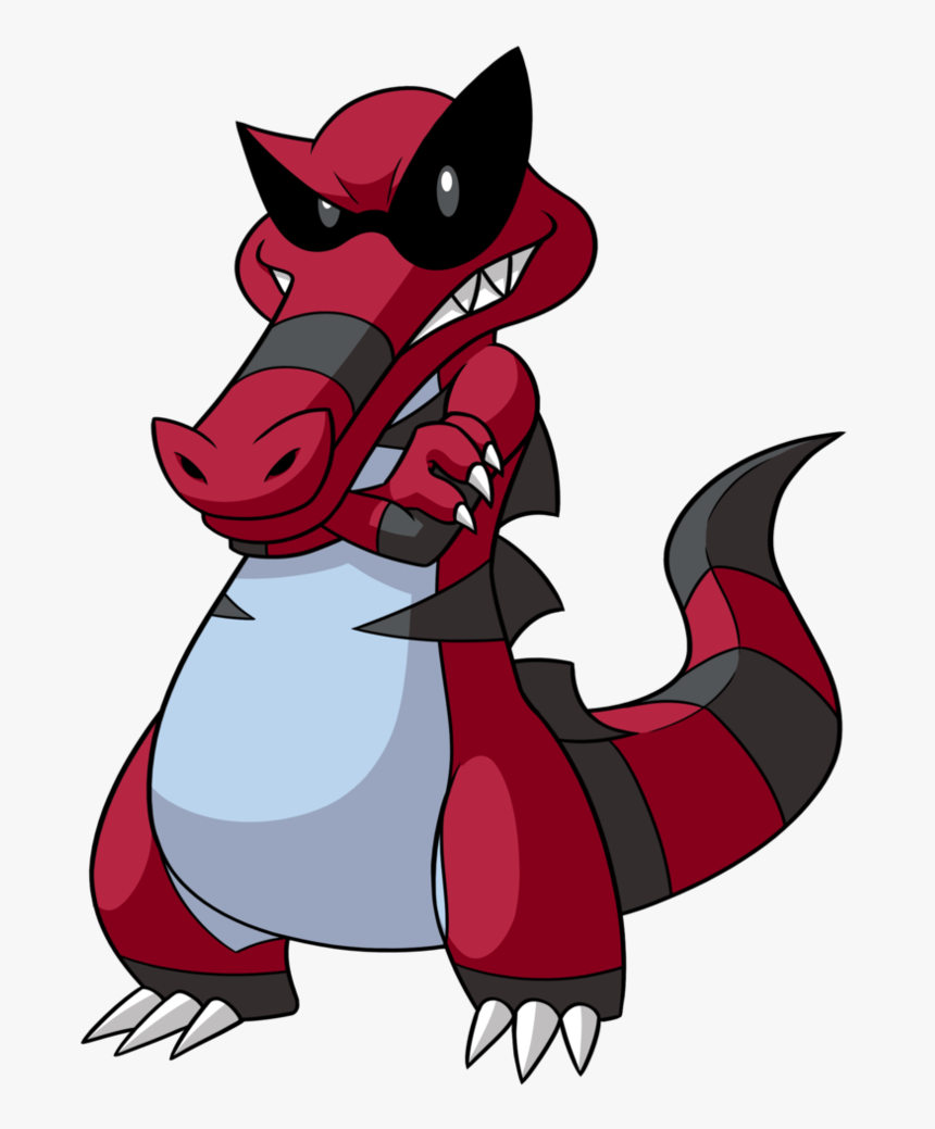Ash Ketchum Red Mammal Fictional Character Cartoon - Krookodile Pokemon, HD Png Download