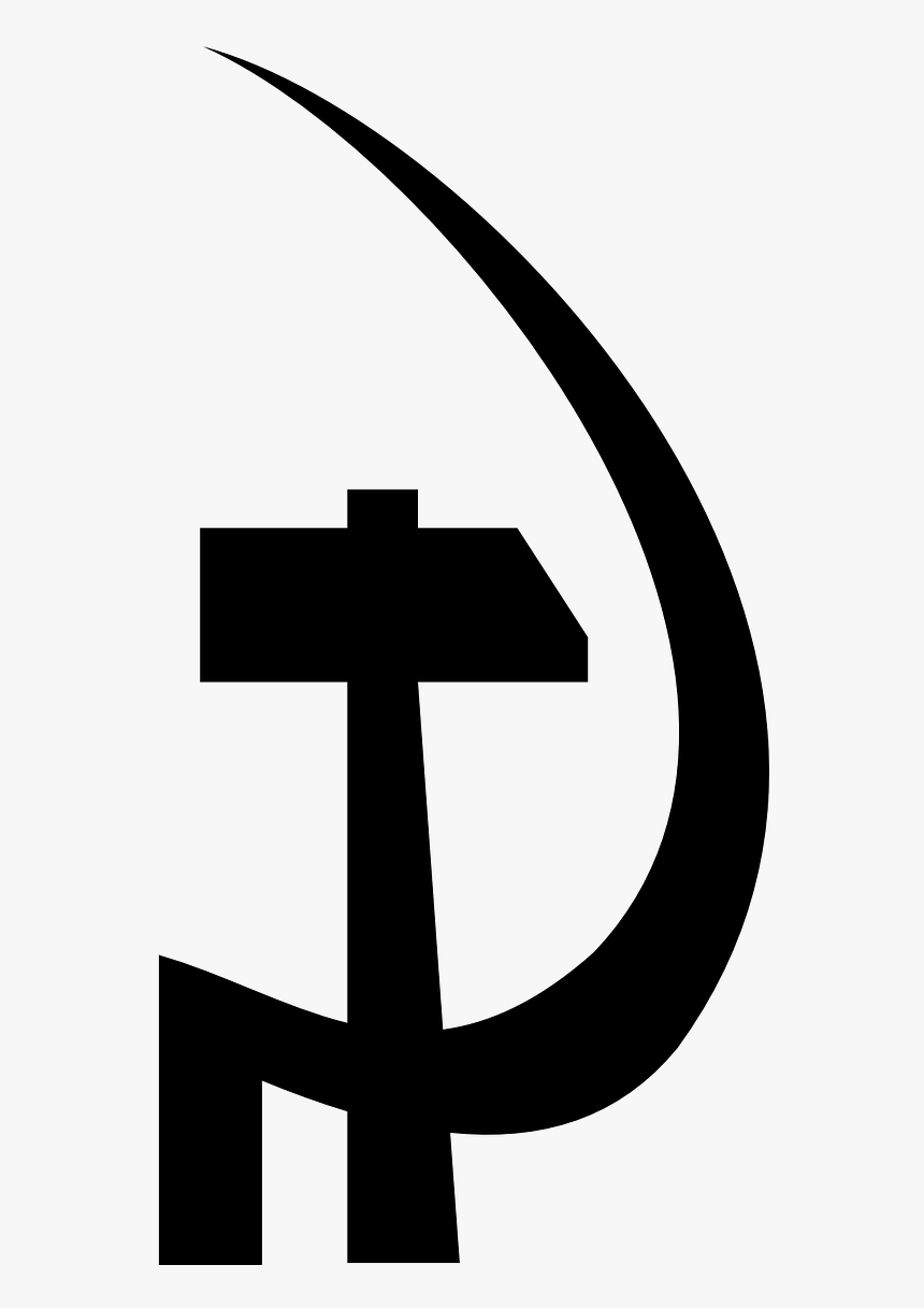 Hammer And Sickle Anarchism, HD Png Download