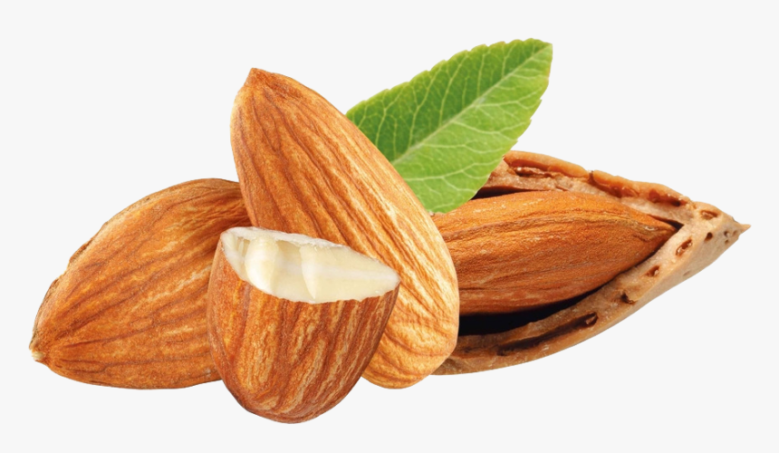 Nuts Almond Dried Fruit - Frutos Secos, HD Png Download