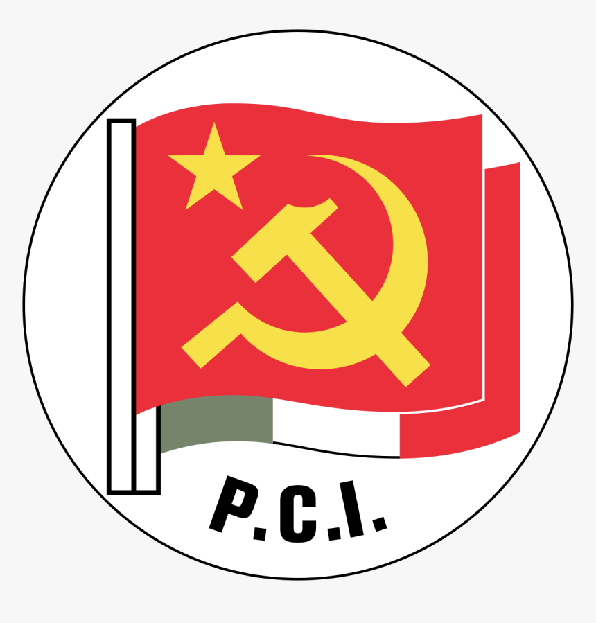 Italian Communist Party - Partito Comunista Italiano, HD Png Download