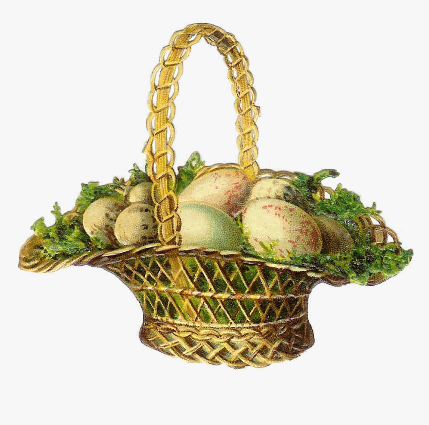 Vintage Easter Eggs Clip Art, HD Png Download