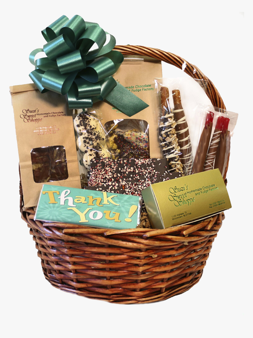 Easter Basket Png - Chocolates Decoration In Basket, Transparent Png