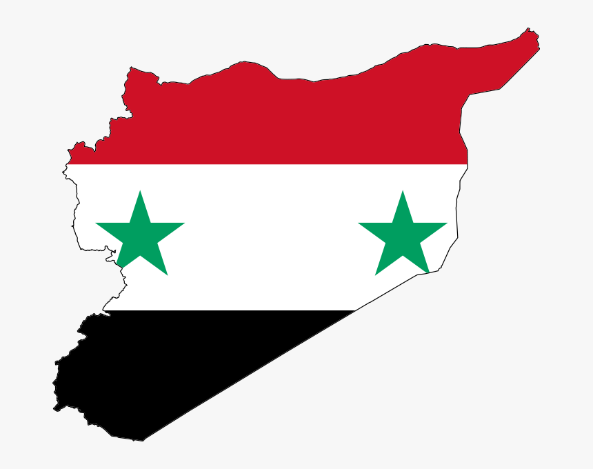 Syria Flag On Country, HD Png Download