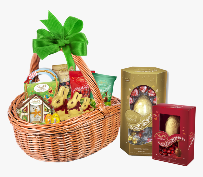 Easter Hamper With White Background, HD Png Download