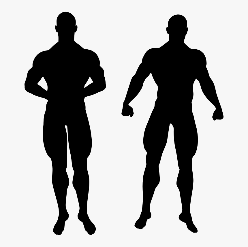 Standing,shoulder,muscle - Silhouette Of Two Women Holding Hands, HD Png Download