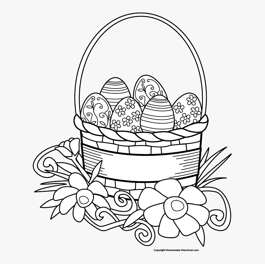 Easter Images Black And White, HD Png Download
