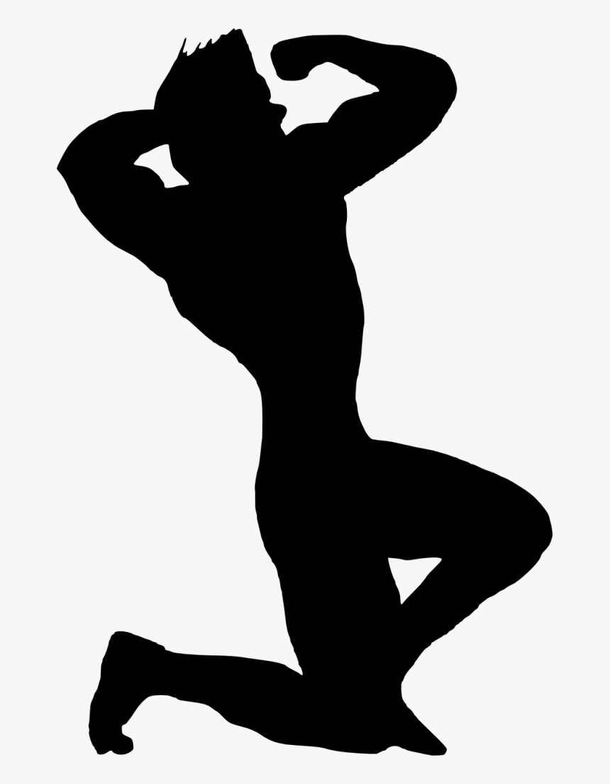 Silueta Fitness Hombre, HD Png Download