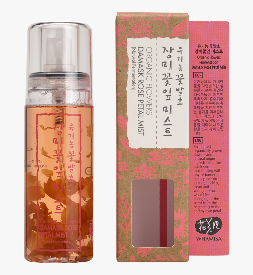 Whamisa Organic Flowers Olive Leaf & Damask Rose, HD Png Download