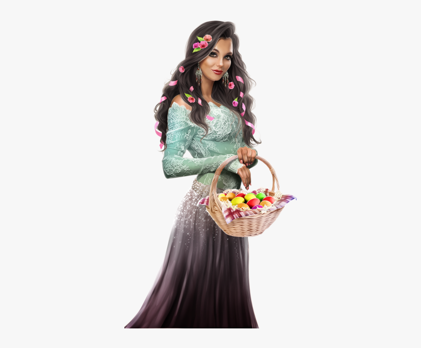Easter Basket, HD Png Download