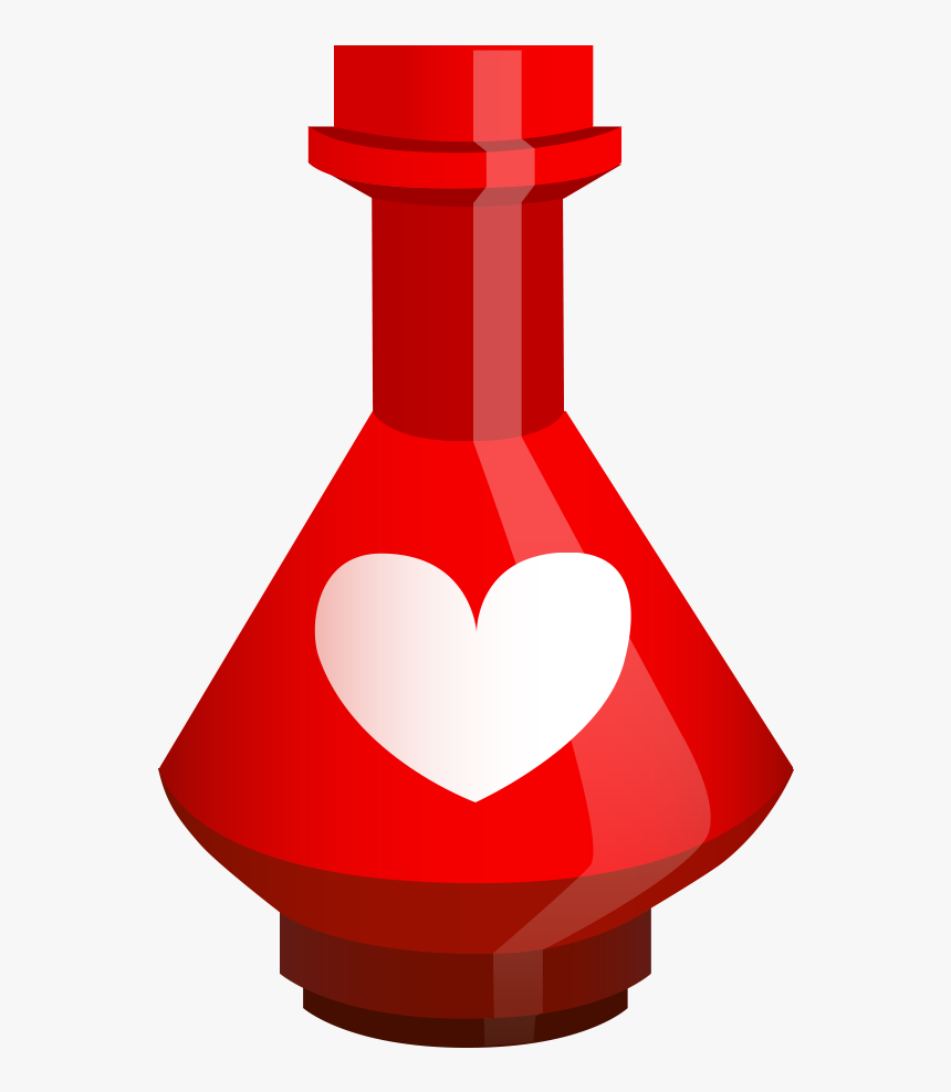 Health Potion Is A Potion That Can Be Used To Heal - Glass Bottle, HD Png Download
