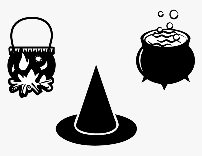 Witchcraft Cauldron Magic - Witch Potion Pot Clipart, HD Png Download