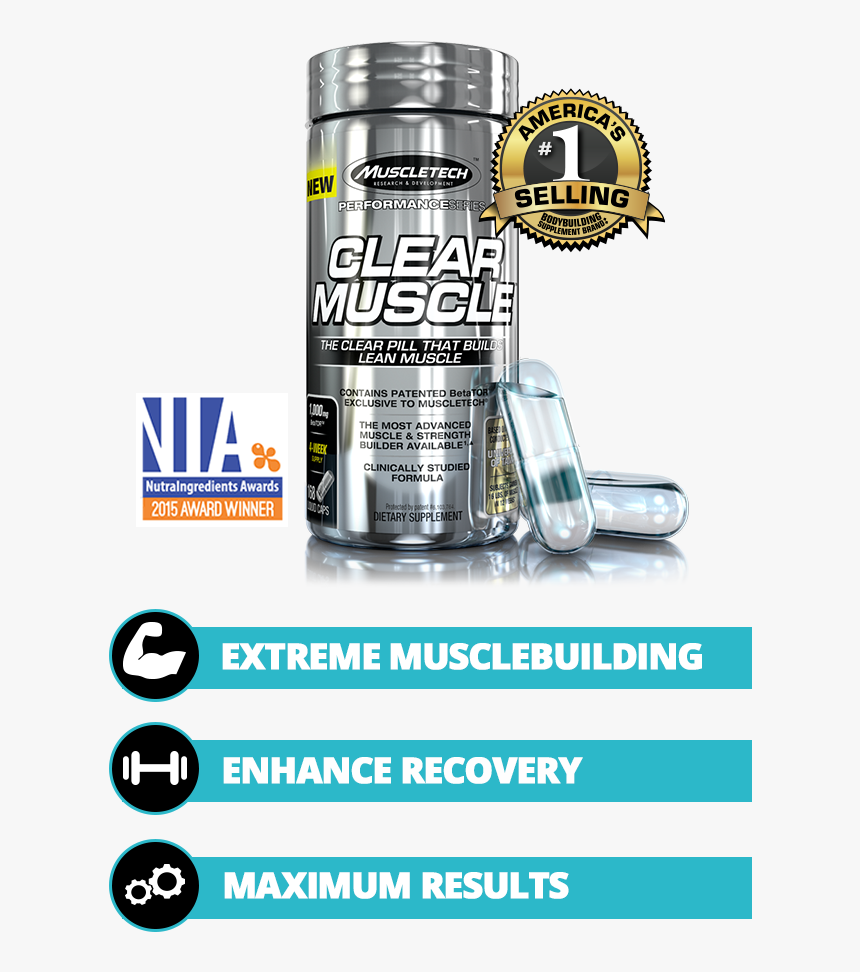 Featured Mobile Clearmuscle - Clear Muscle Muscletech Facts, HD Png Download