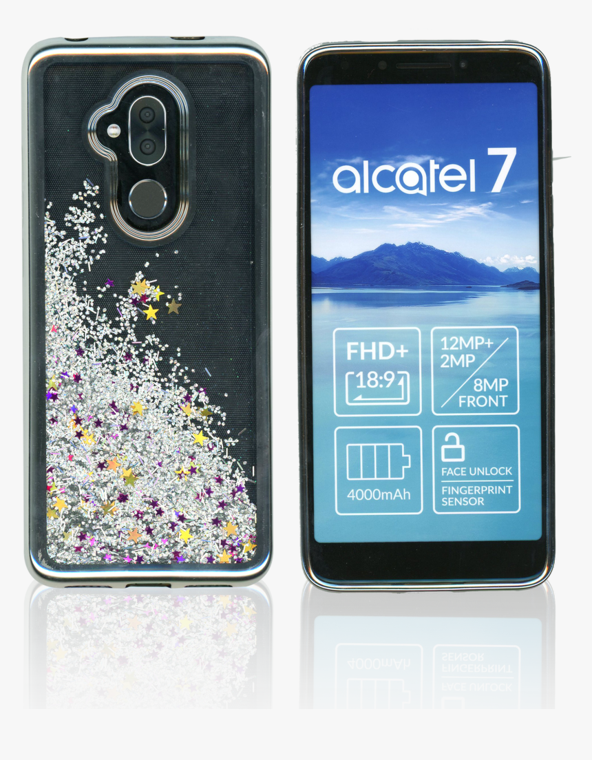 Transparent Silver Glitter Png - Smartphone, Png Download