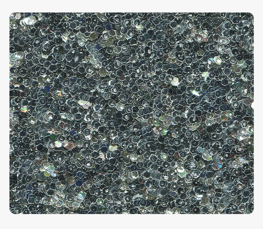 36 Silver Sparkle - Glitter, HD Png Download