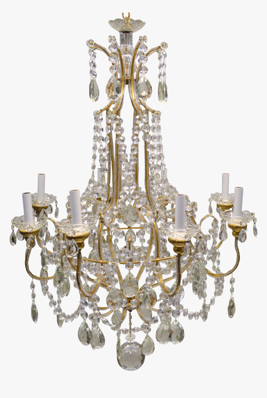 Chandelier Png Image - 1920s Chandelier, Transparent Png