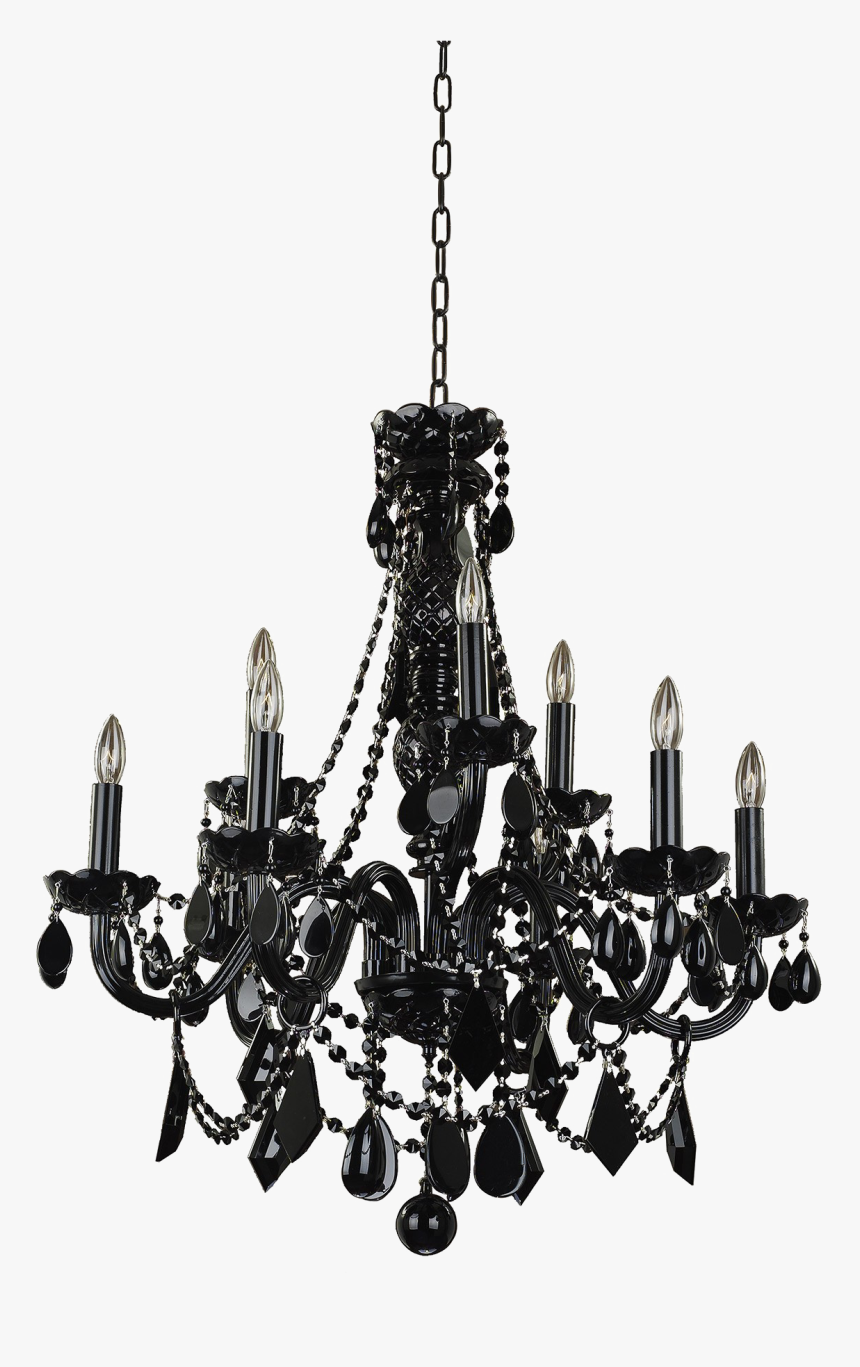 Chandelier Png File - Black Chandelier Png, Transparent Png