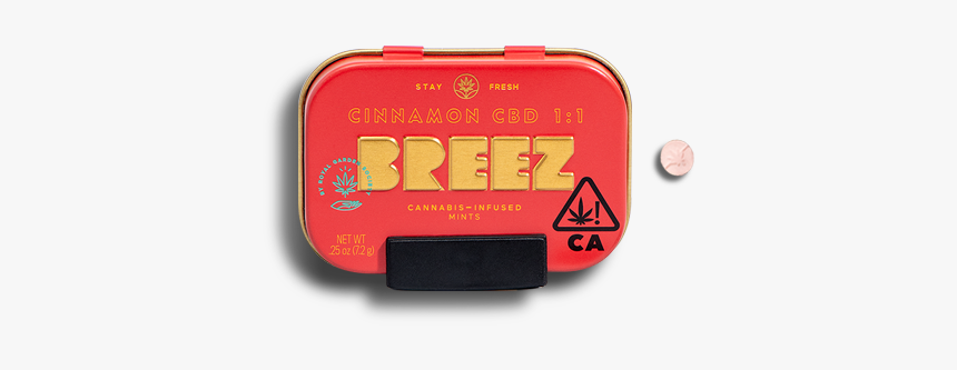 Flowertown Breeze Cinnamon Cbd 1 1 Tin - Electronics, HD Png Download