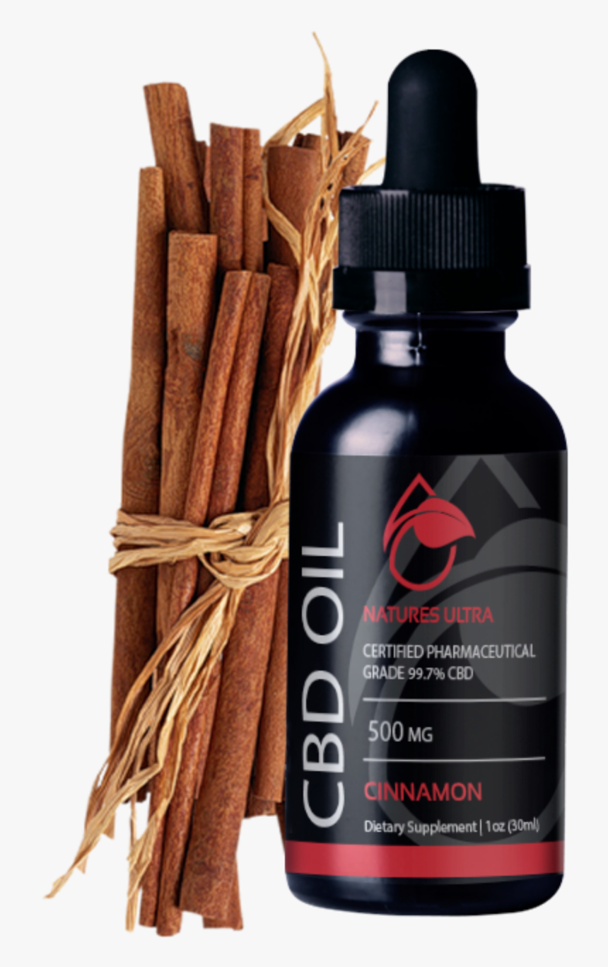 Cinnamon Cbd Oil By Nature S Ultra - Nature's Ultra Transparent, HD Png Download