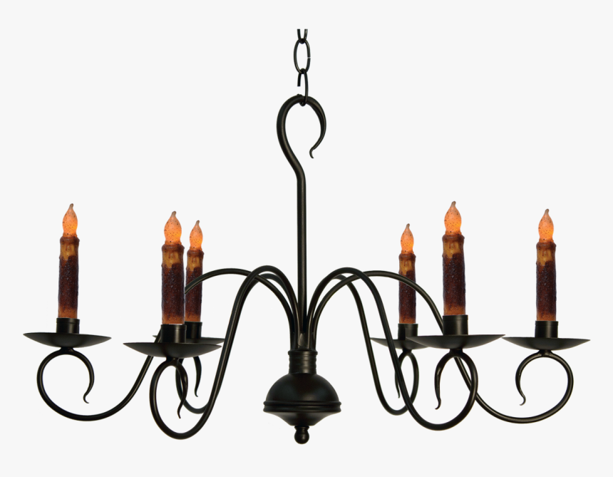 Transparent Black Chandelier Png - Chandelier, Png Download