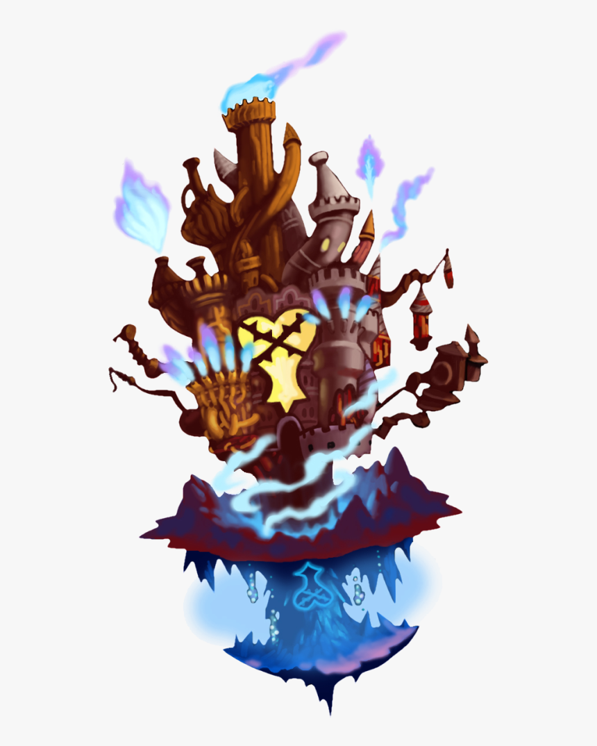 Kingdom Hearts Hollow Bastion World, HD Png Download