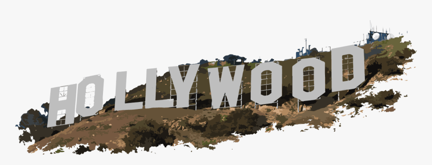 Download Hollywood Sign Png Clipart - Hollywood Sign, Transparent Png