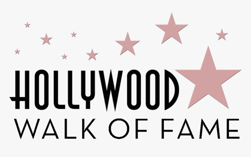 Hollywood Sign Png Image Hd - Hollywood Walk Of Fame Logo, Transparent Png