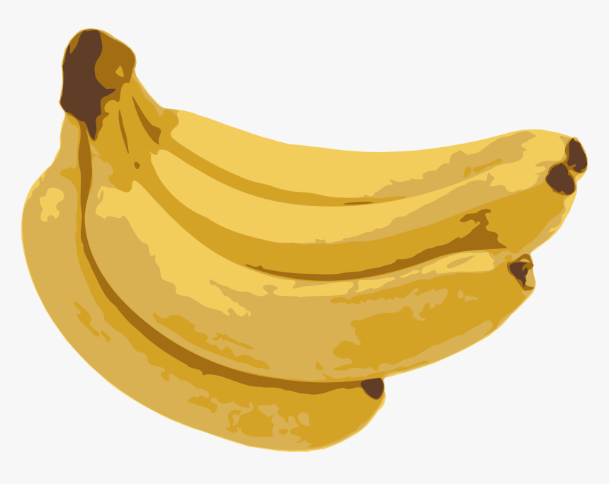 Download Bananas Clipart 1 Banana - Banana Clipart, HD Png Download
