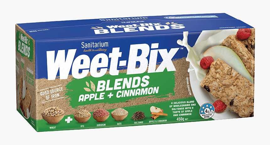 Apple And Cinnamon Weetbix, HD Png Download