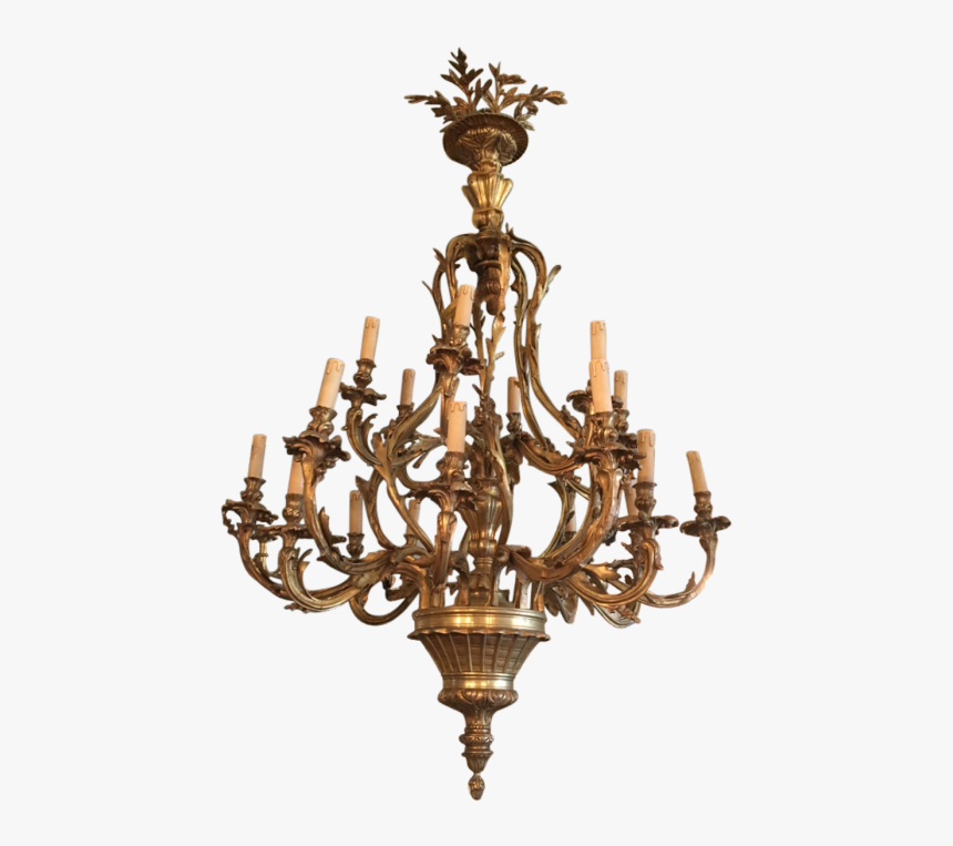 Transparent Chandelier Clipart - Transparent Old Chandelier, HD Png Download