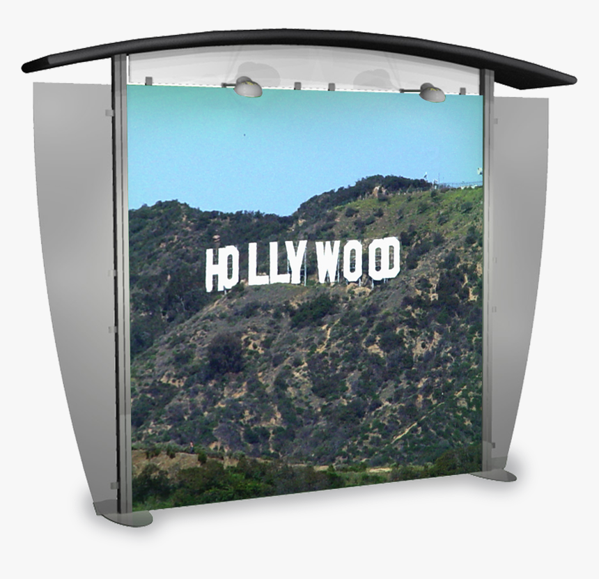 10 Foot Alumalite Modular Display With Arch Canopy - Hollywood Sign, HD Png Download
