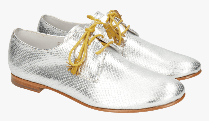 Derby Shoes Monica 2 Glitter Silver - Sneakers, HD Png Download