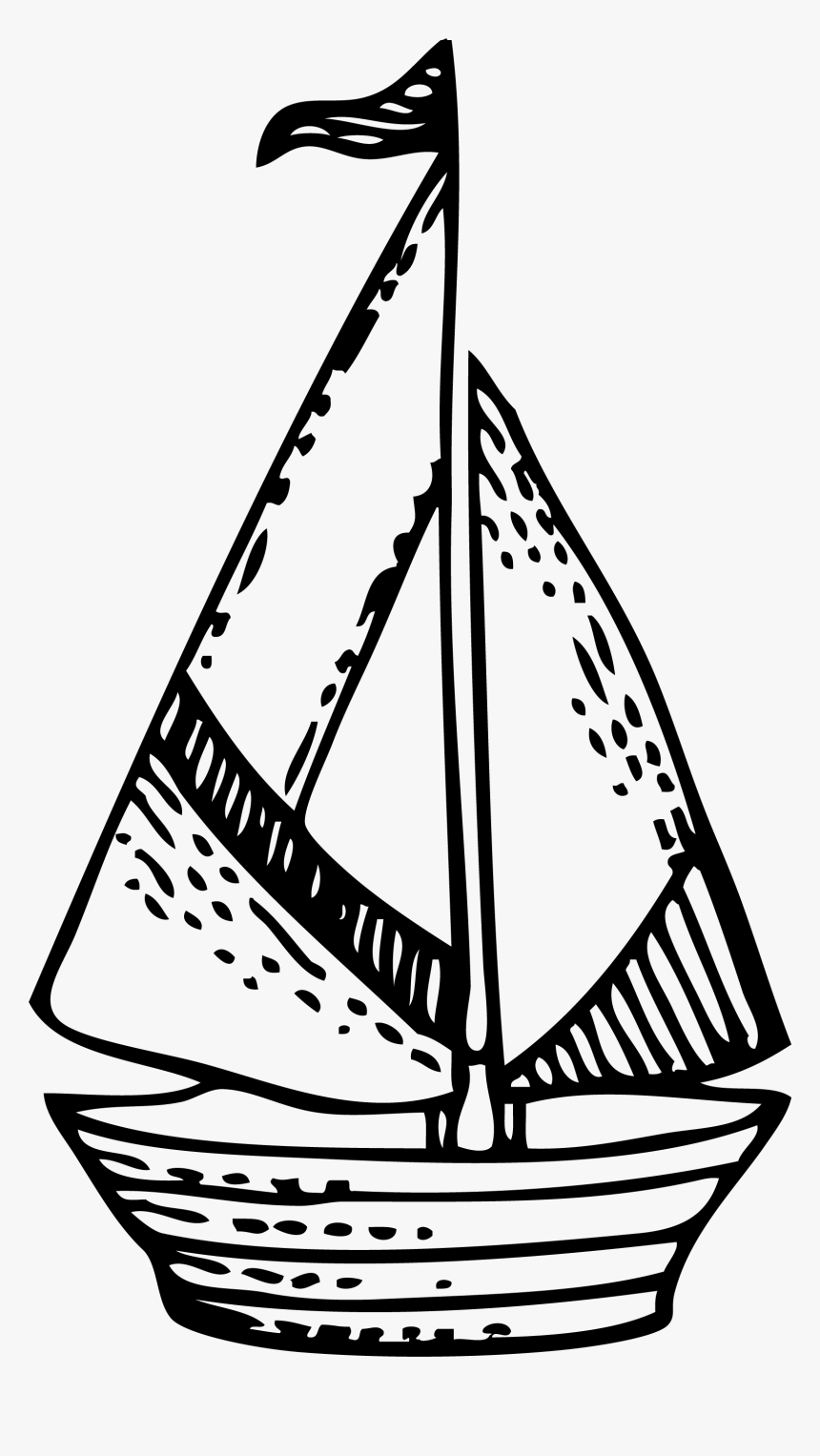 Boat In Palawan - Boat Doodle Png, Transparent Png