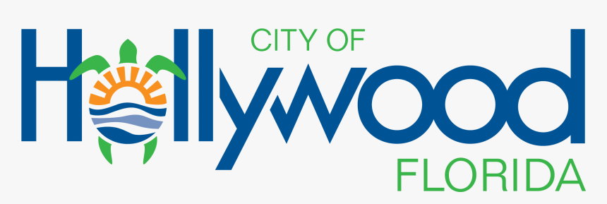 Transparent Hollywood Sign Png - City Of Hollywood Florida Logo, Png Download