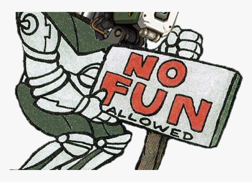 Bastion Overwatch Play Of The Game , Png Download - No Fun Allowed Tf2, Transparent Png