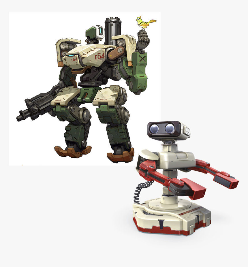 Overwatch Bastion Pixel Gif, HD Png Download