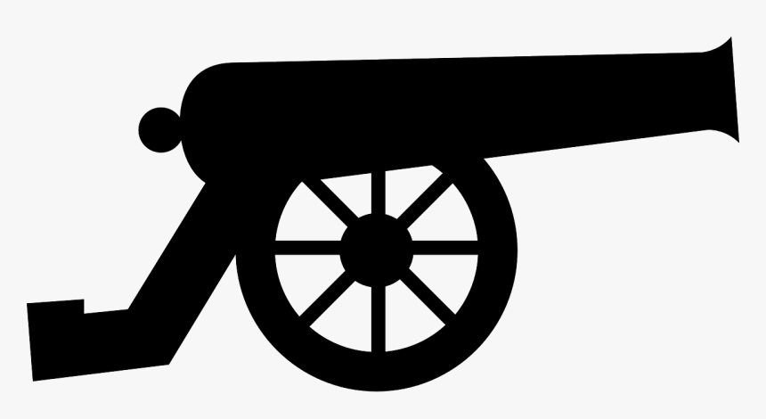 Transparent Defense Png - Cannon Clip Art, Png Download