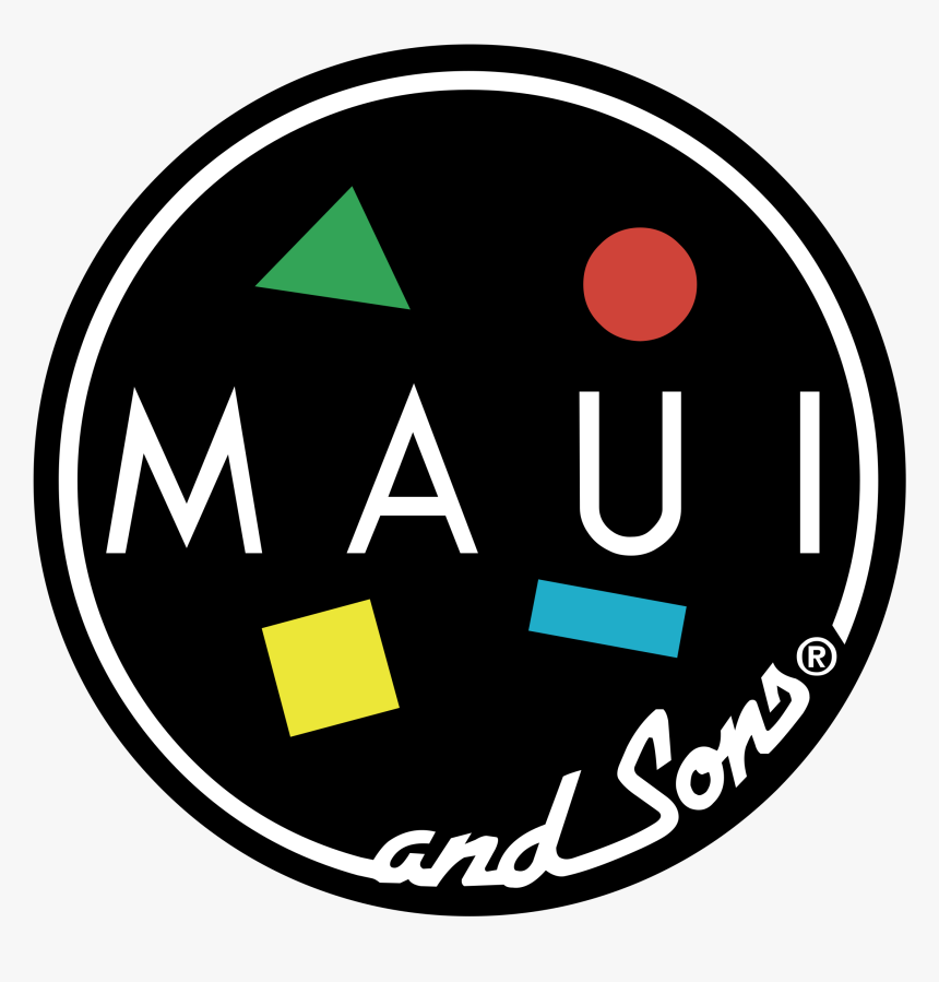 Transparent Maui Png - Maui And Sons Logo Png, Png Download
