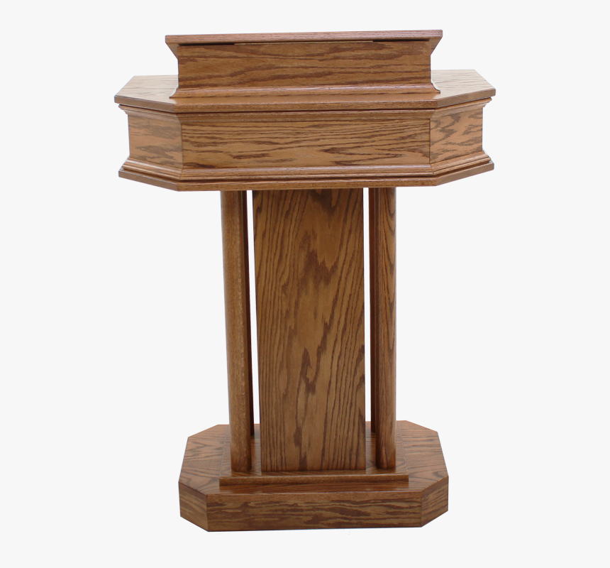 Church Furniture Wood Stains - Transparent Background Podium Png, Png Download