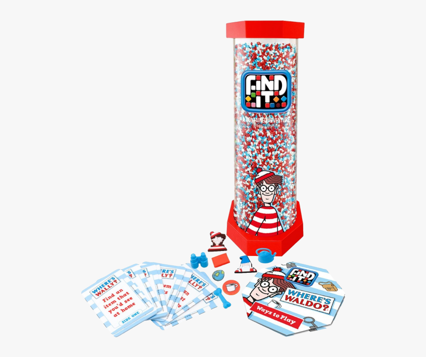 Transparent Wheres Waldo Png - Find It Game Waldo, Png Download