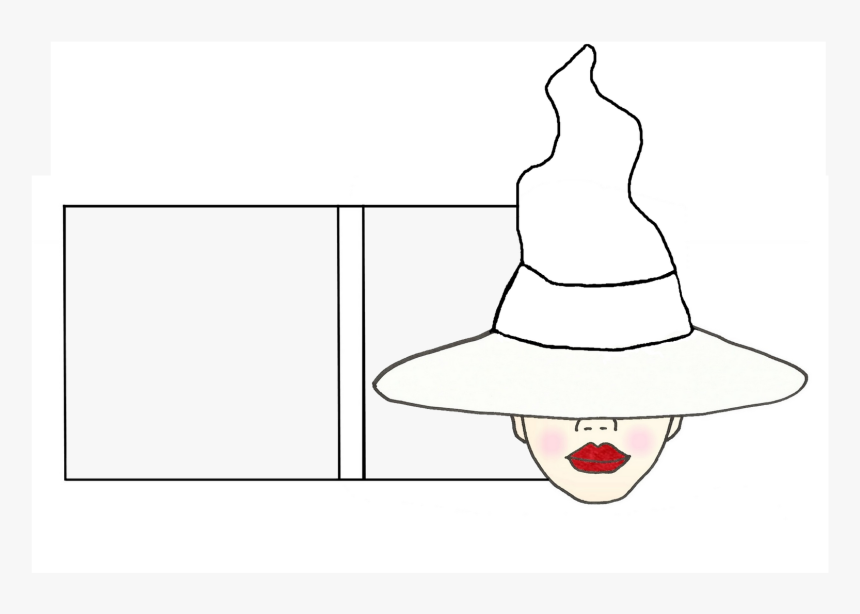 Witch Hat Template, HD Png Download