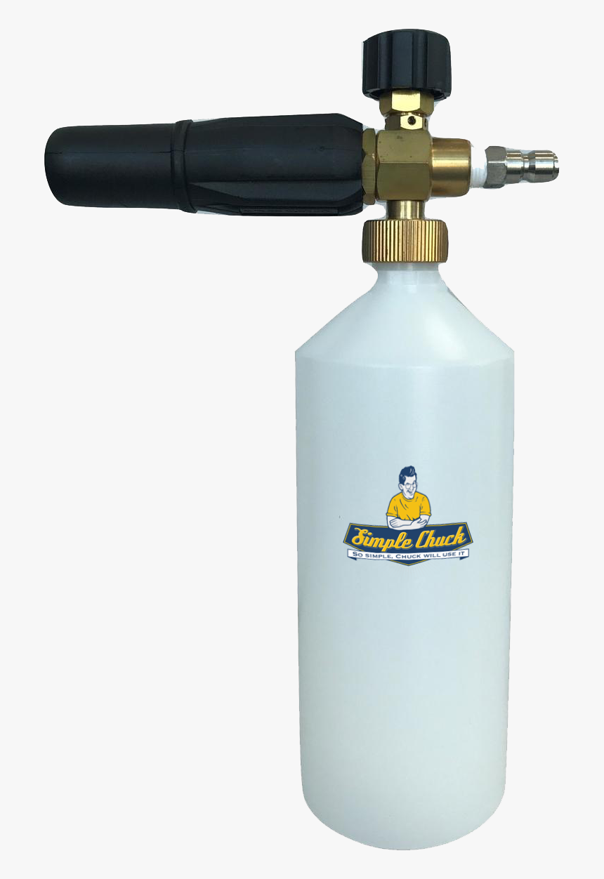 Foam Cannon - Simple Chuck - Plastic Bottle, HD Png Download