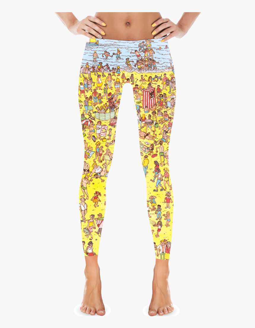 Beach Party Leggings - Leggings, HD Png Download