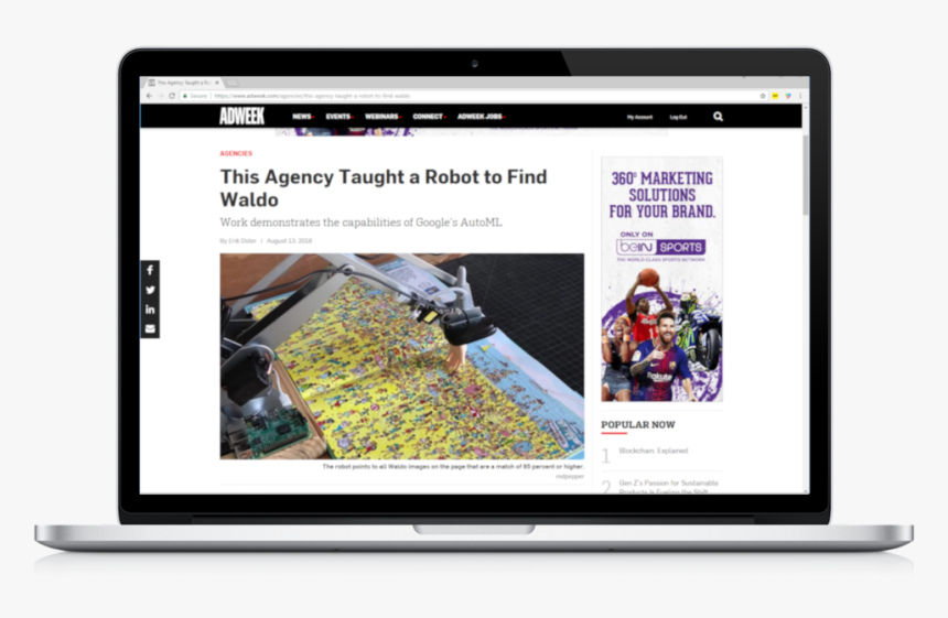 Redpepper Adweek Waldo, HD Png Download