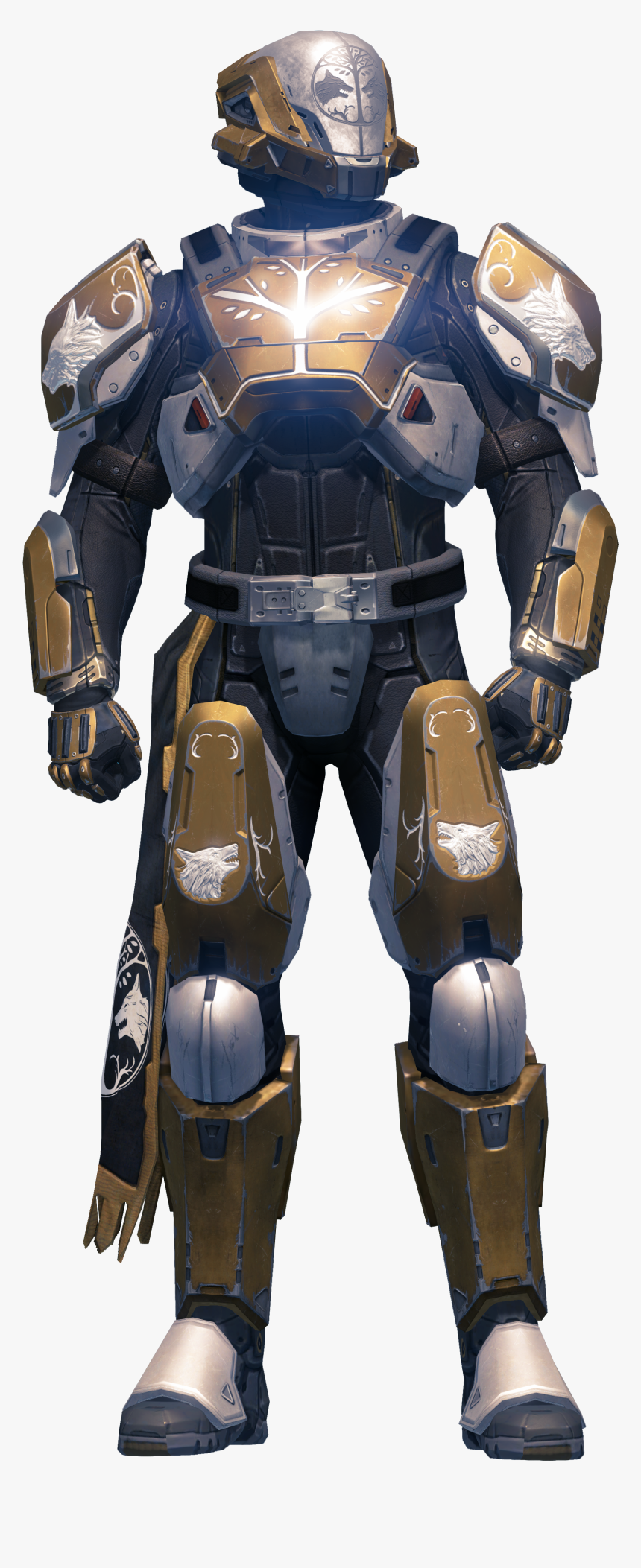 Titan Destiny Png Picture Black And White - Action Figure, Transparent Png