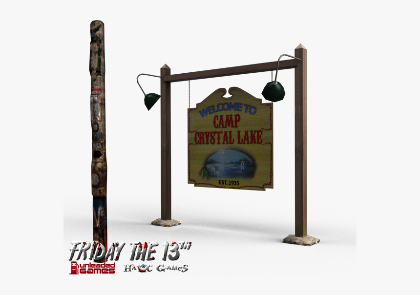 Camp Crystal Lake Transparent, HD Png Download
