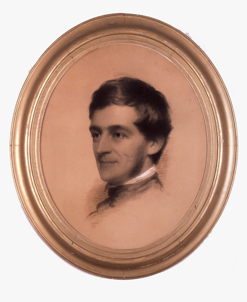 Emerson By Johnson 1846 - Ральф Уолдо Эмерсон, HD Png Download