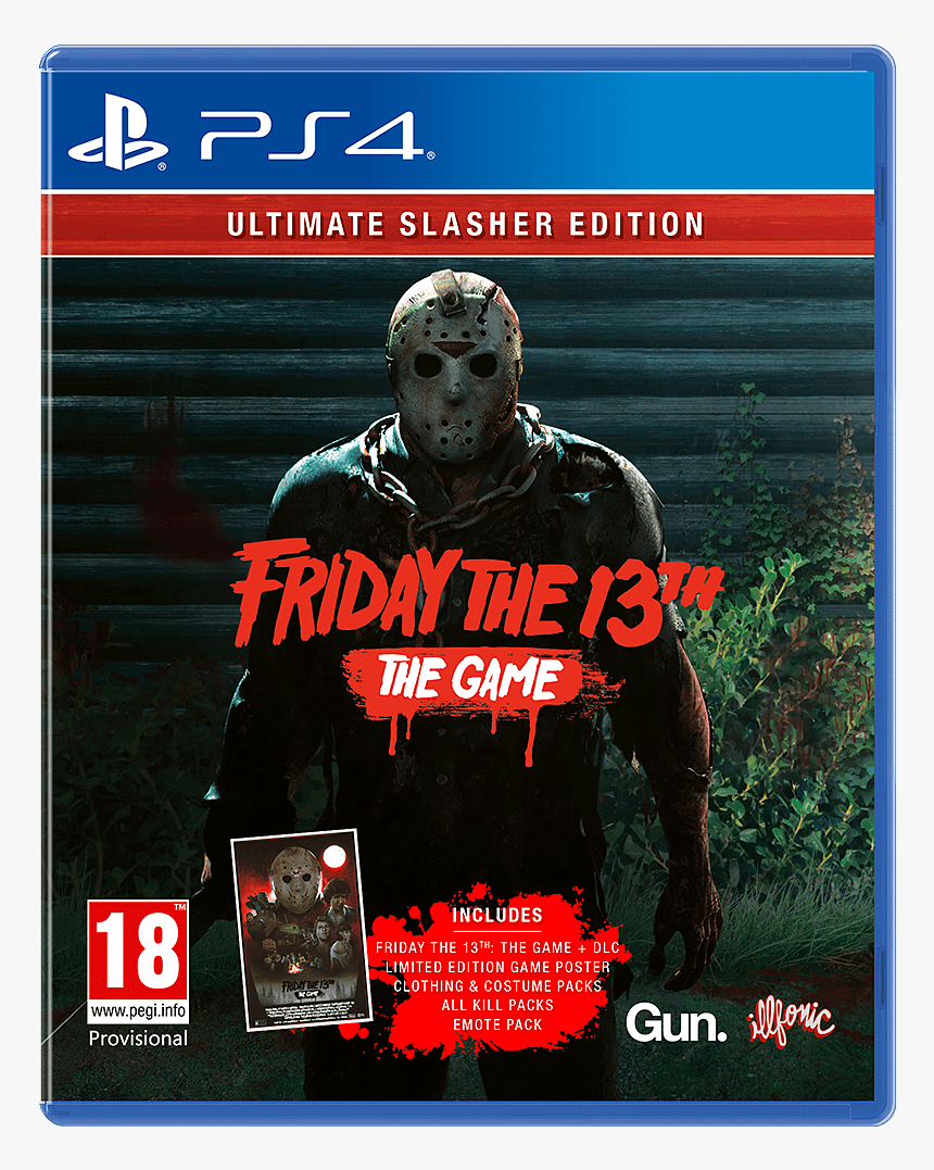 Ps4 Friday The 13th Ultimate Slasher Edition, HD Png Download