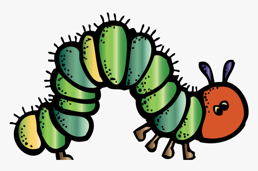 Caterpillar Group With Items - Caterpillar Clipart Melonheadz, HD Png Download