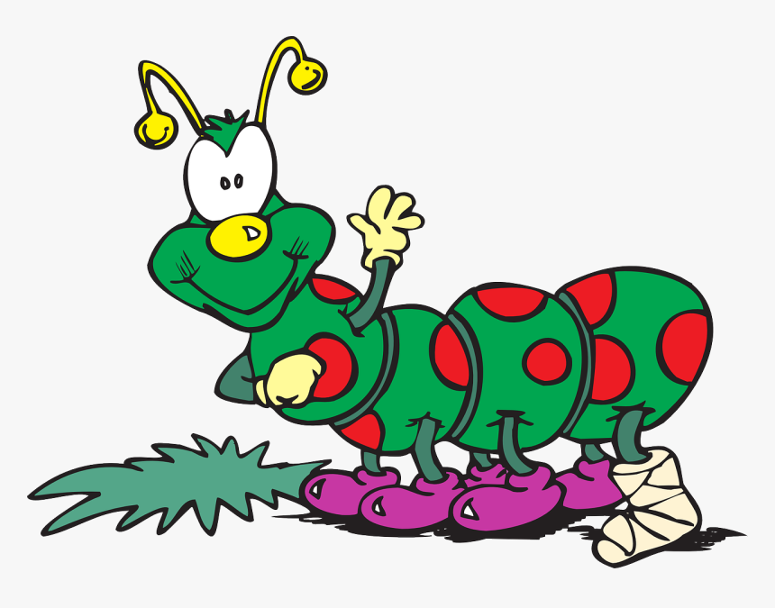 Caterpillar With A Broken Leg, HD Png Download